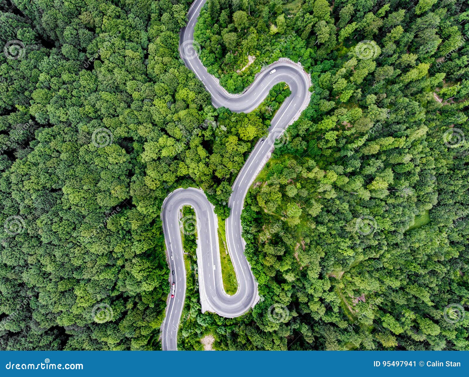 roads from above