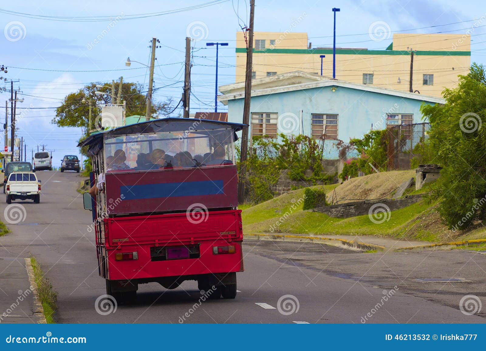 Roads in St Kitts, Caribbean Editorial Photography Image of traffic