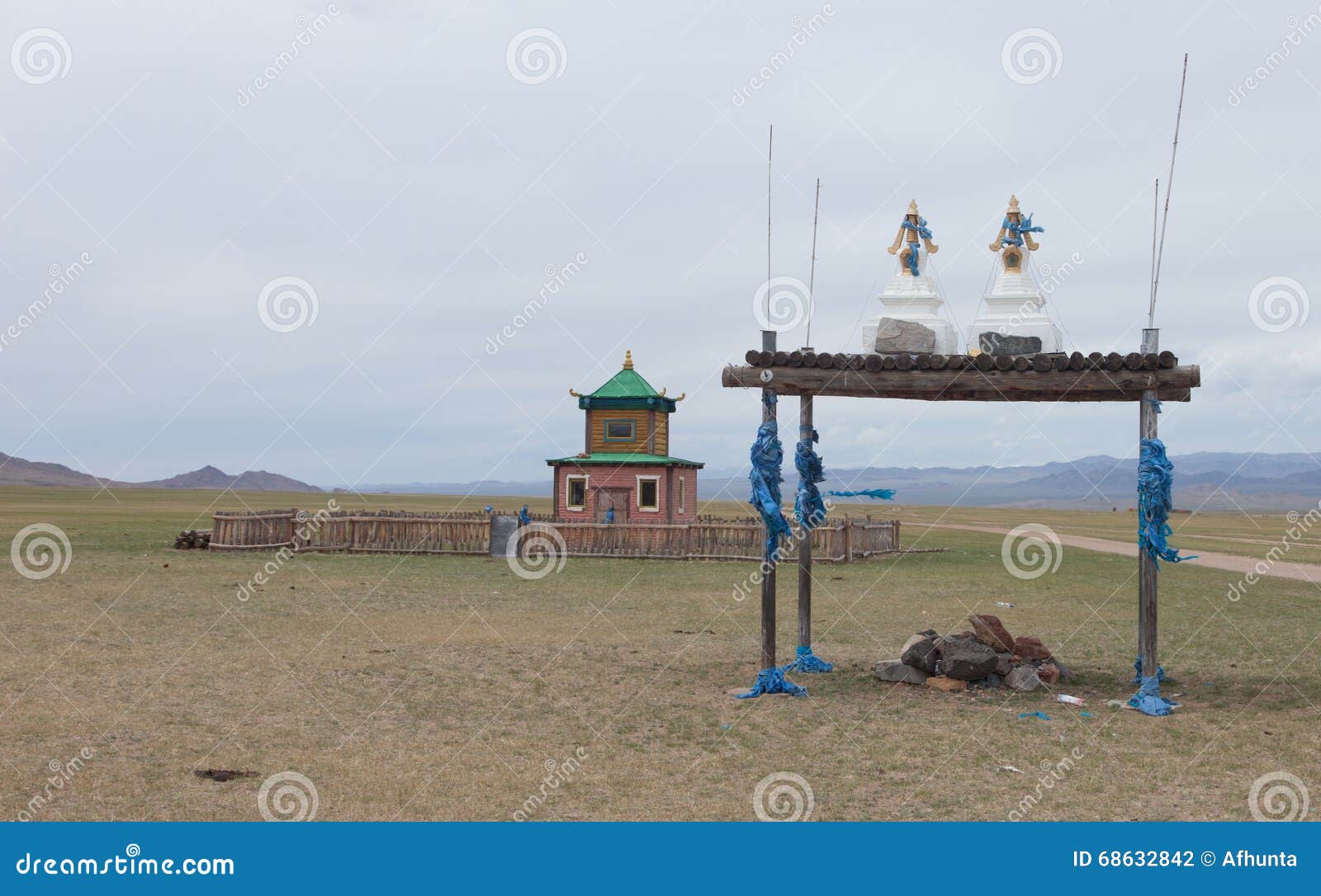 Roadside stupa stock photo. Image of prayer, nepal, lama 68632842