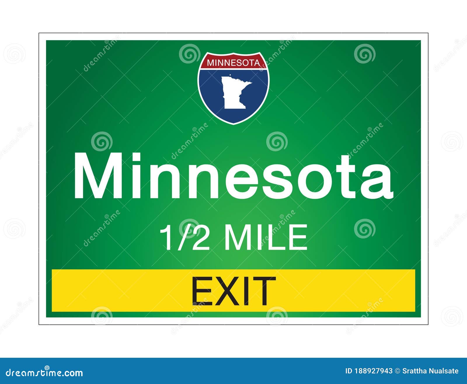Minnesota State Highway 371 Sticker Decal R5049 Highway Route sign 