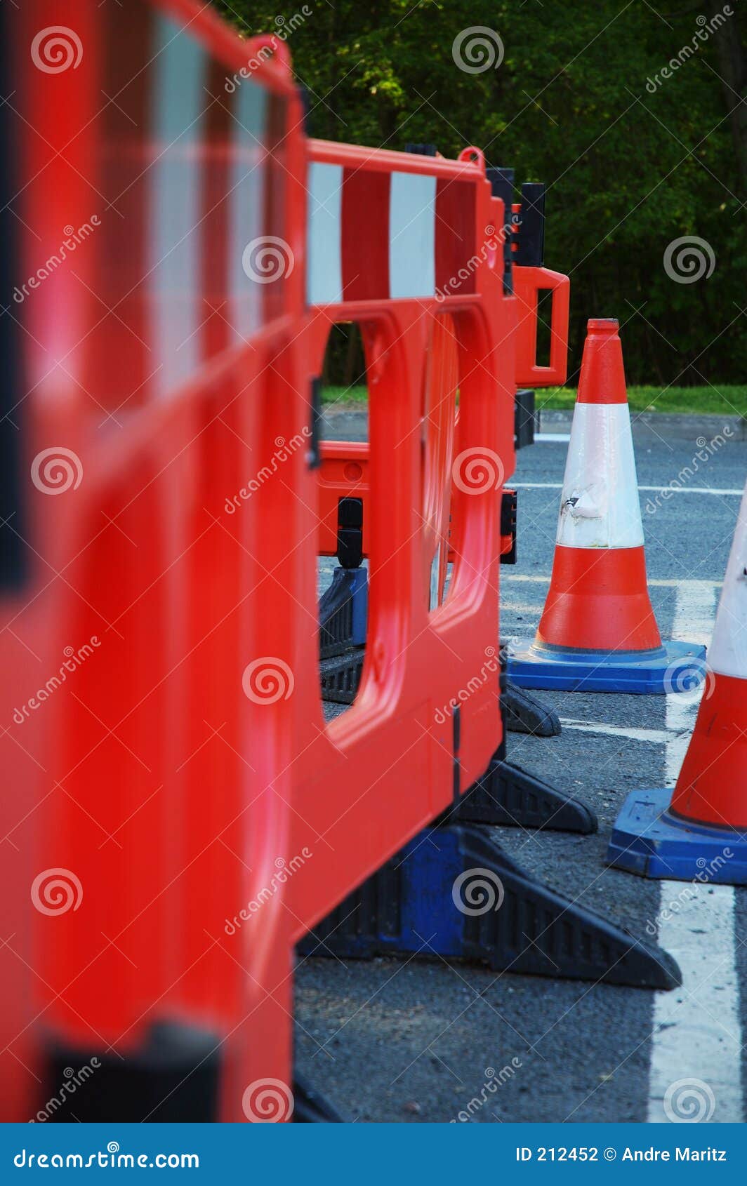 Roadworks stock photo. Image of construct, building, construction 212452