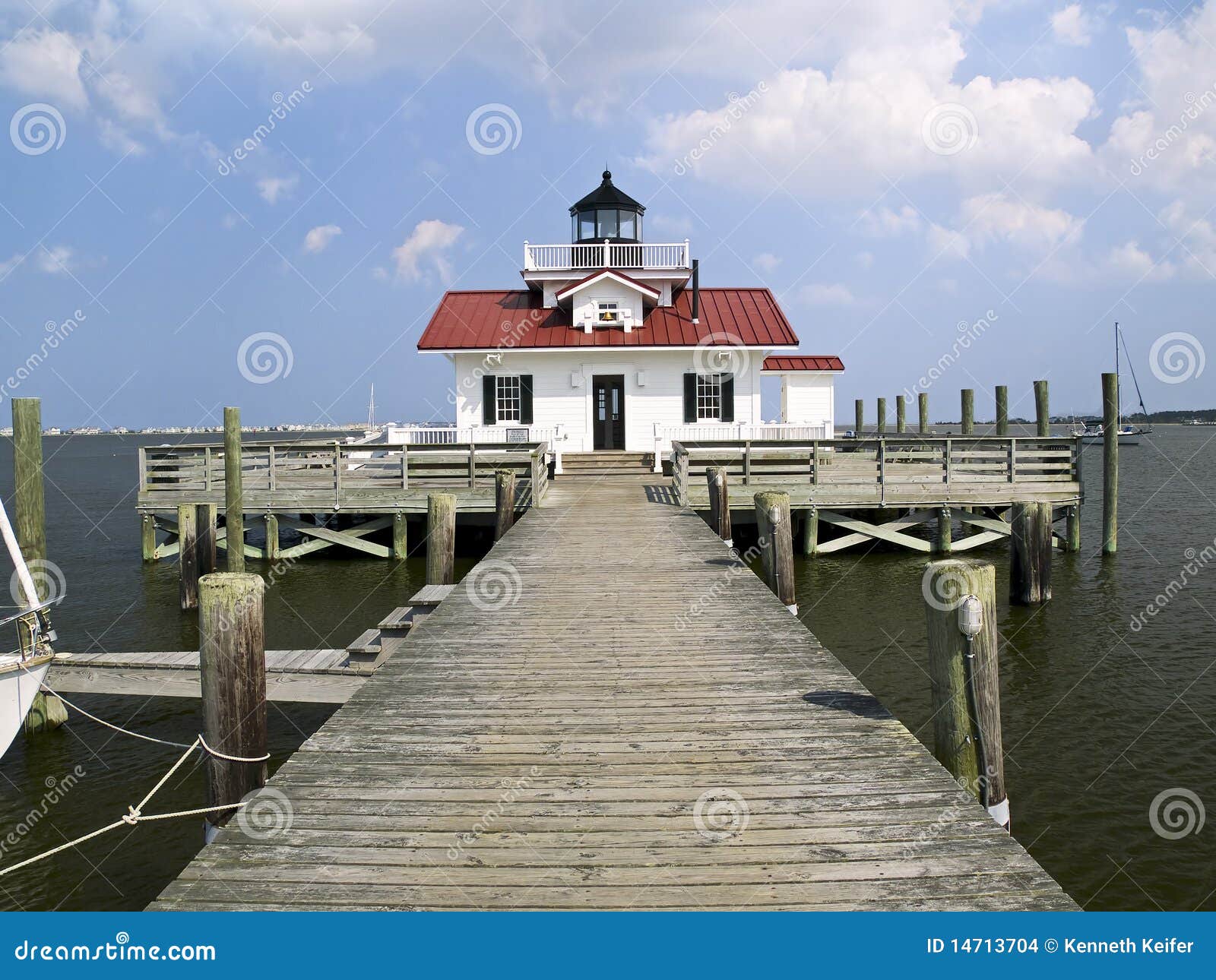 Roanok Marshes Light, Manteo, NC Stock Photo Image of outer
