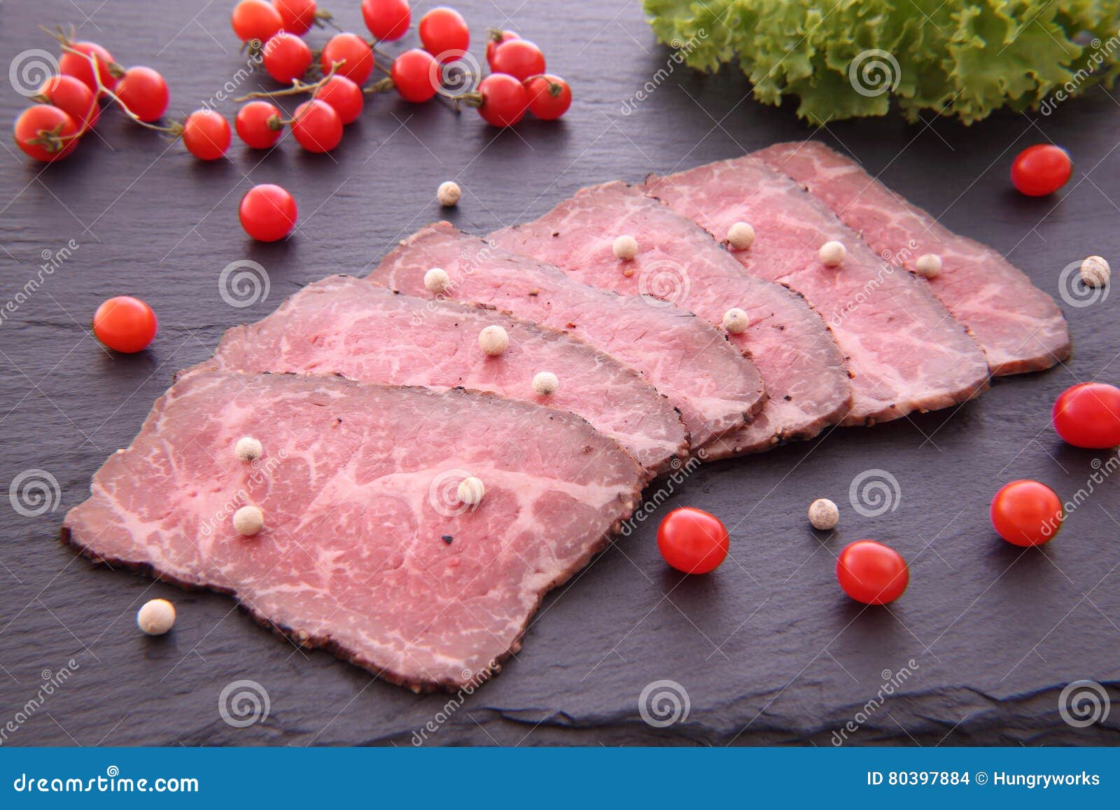 Roast beef stock photo. Image of cooked, closeup, medium 80397884
