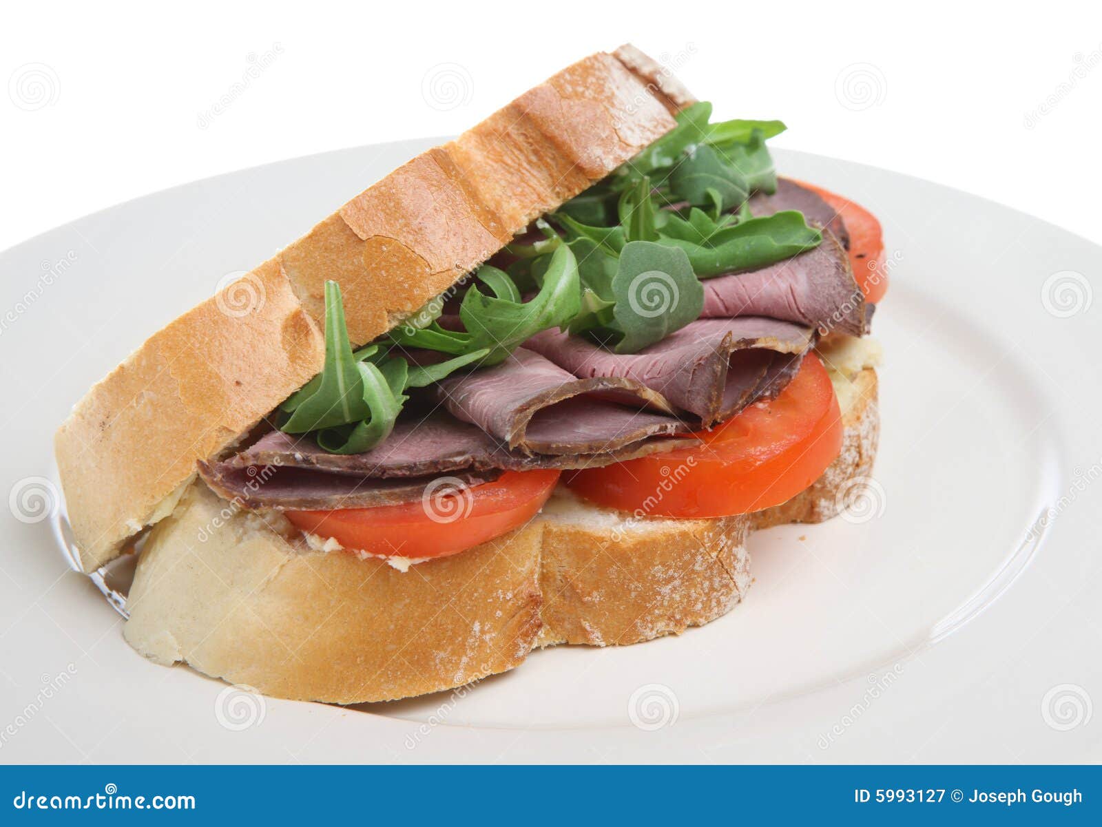 Roast Beef Sandwich stock image. Image of beef, crusty 5993127