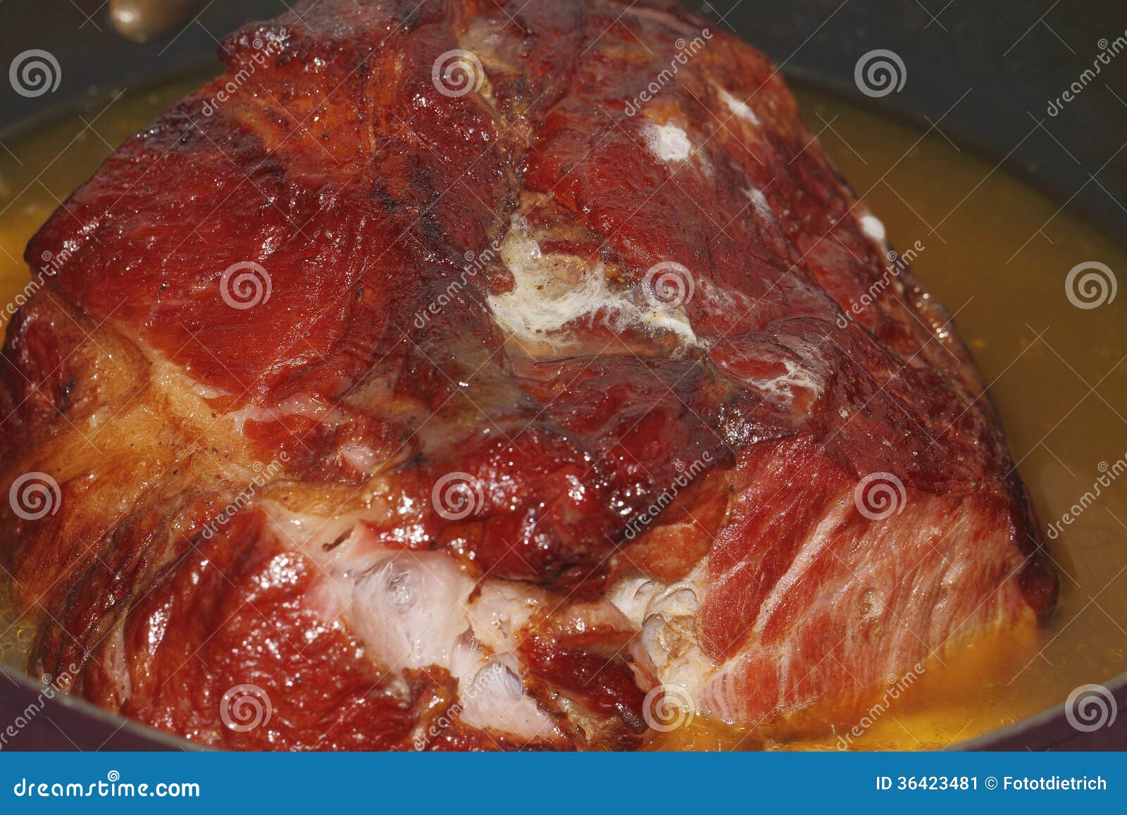 Roast cured pork stock image. Image of carrot, spice 36423481