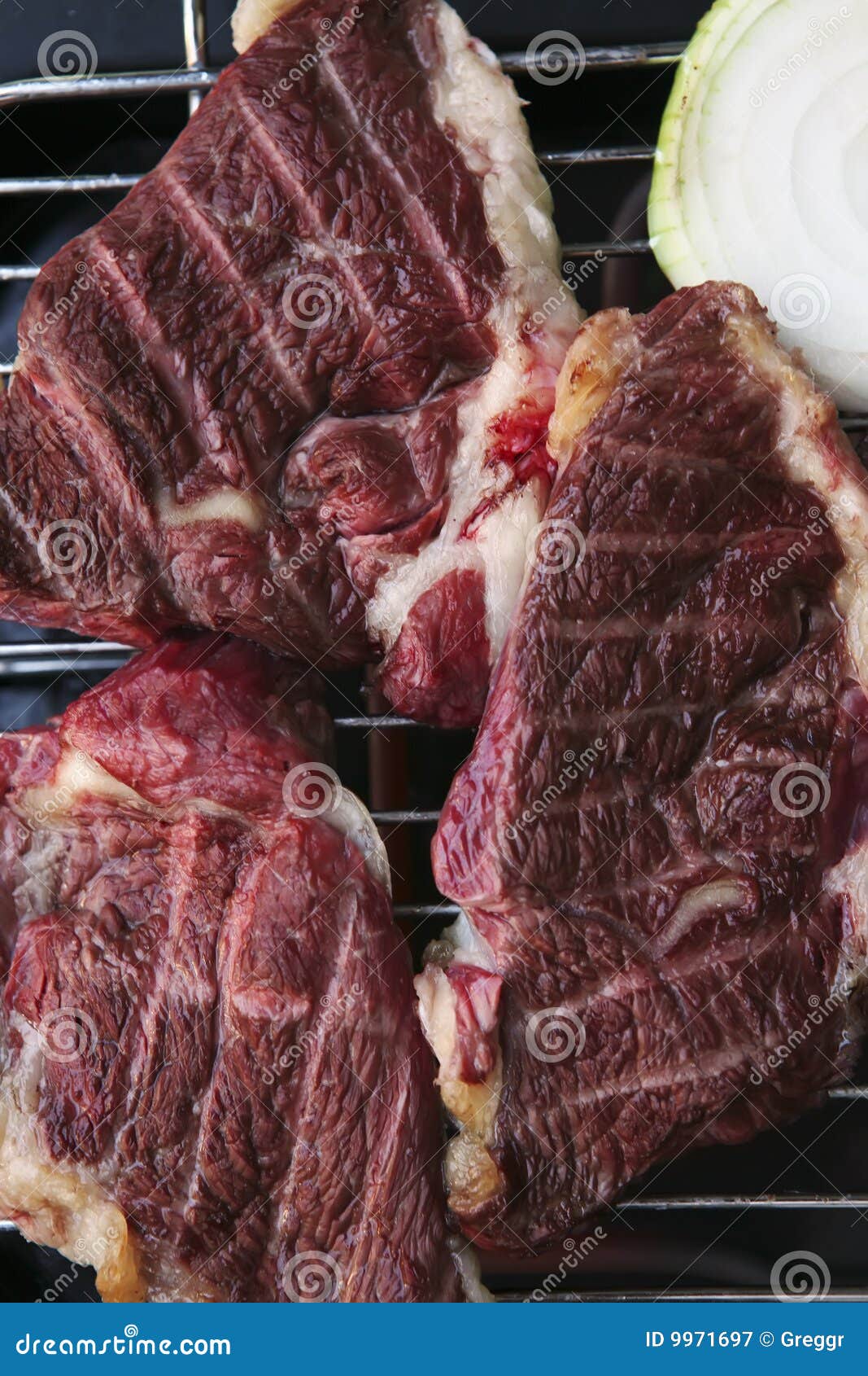 Roast Meat on Electrical Roaster Stock Image Image of porkchop