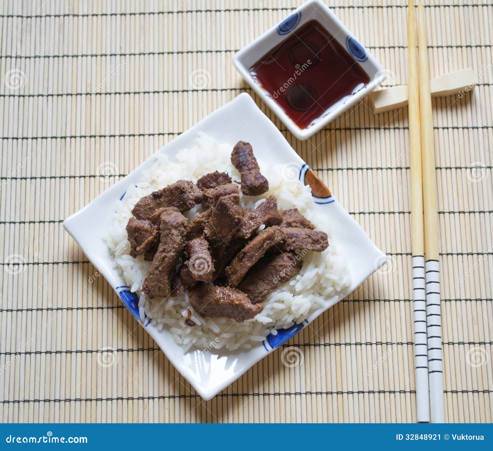 Roast meat Japanese stock image. Image of closeup, chop 32848921