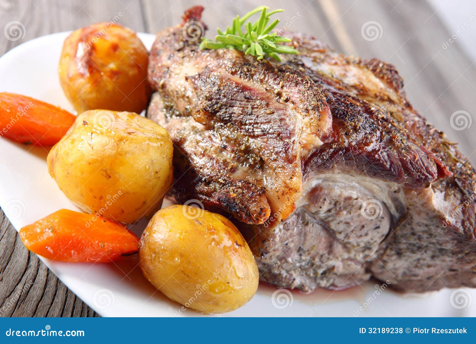 Roast pork neck stock photo. Image of roast, tasty, food - 32189238