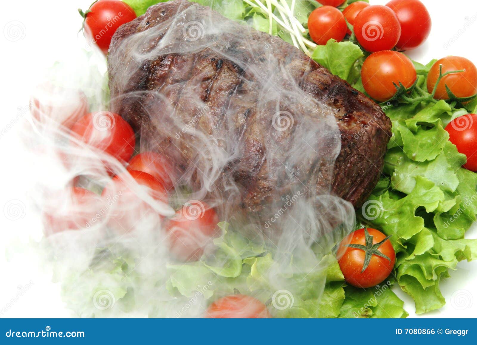 Roast smoke meat served stock photo. Image of huge, cookery 7080866