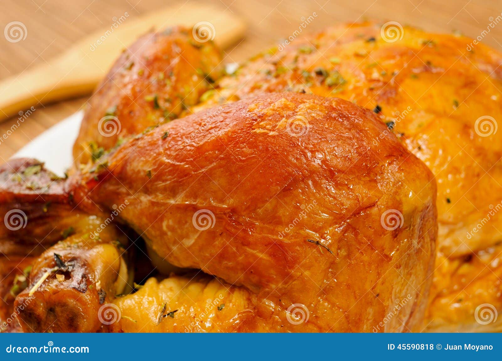 Roast turkey stock photo. Image of christmas, restaurant - 45590818