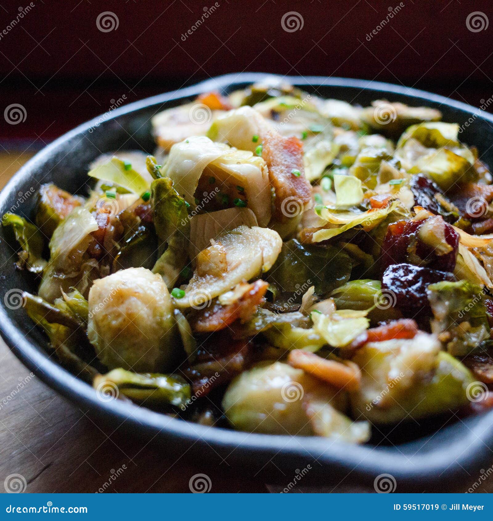 Roasted Brussel Sprouts stock image. Image of fare, iron 59517019