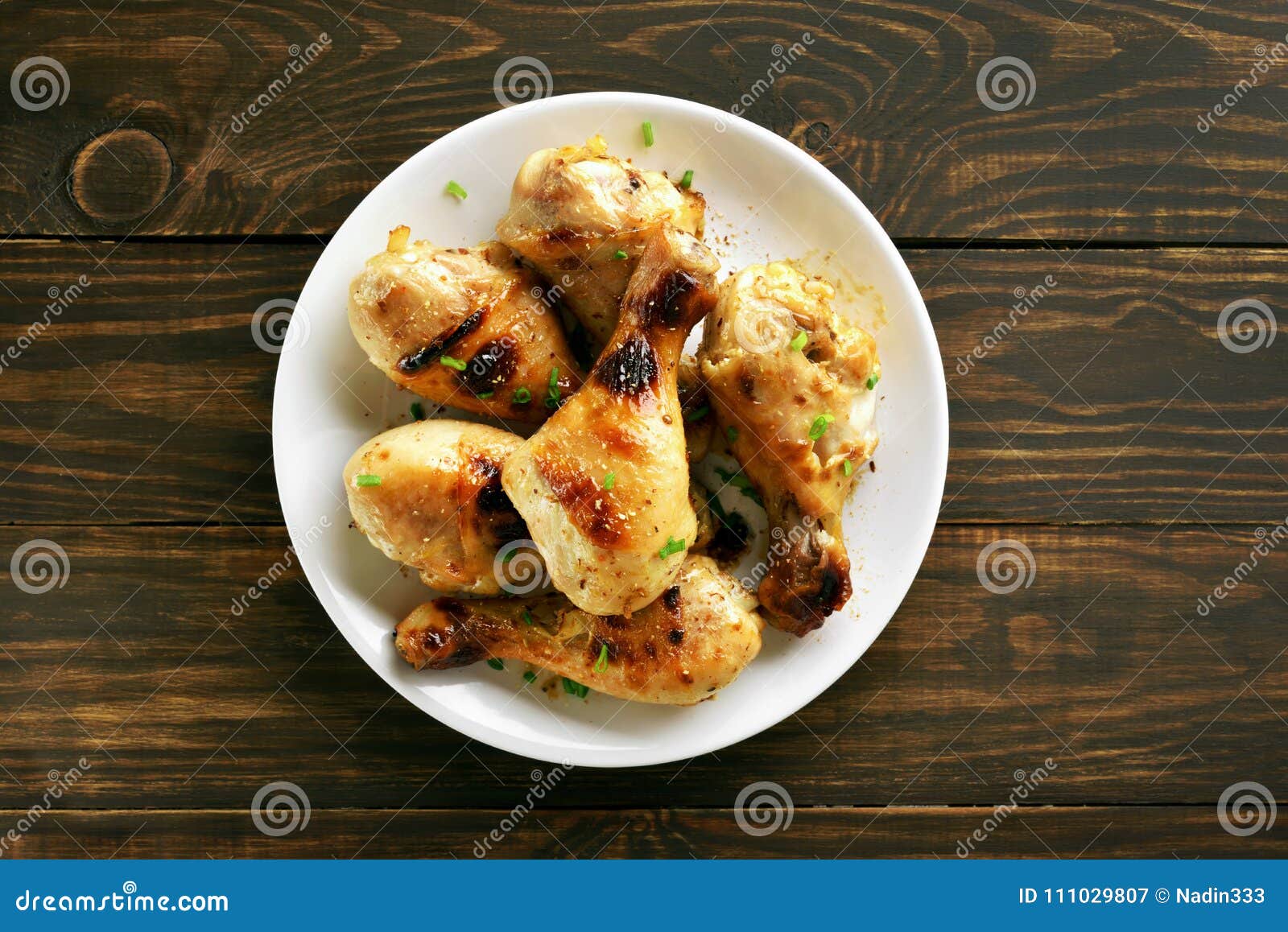 roasted chicken drumstick