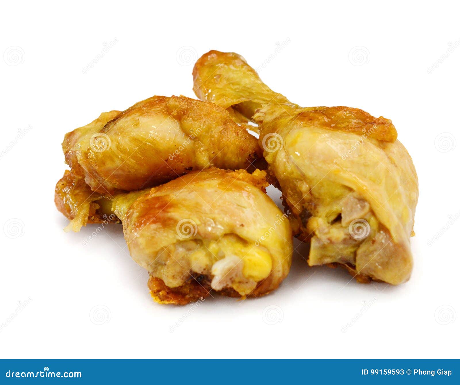 Roasted chicken leg stock image. Image of energy, protein 99159593