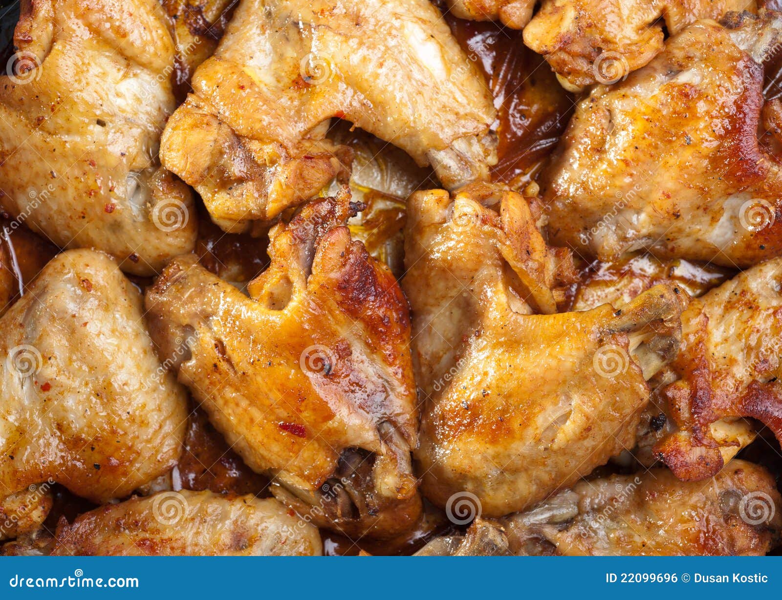 Roasted chicken wings stock photo. Image of chicken, cooked 22099696