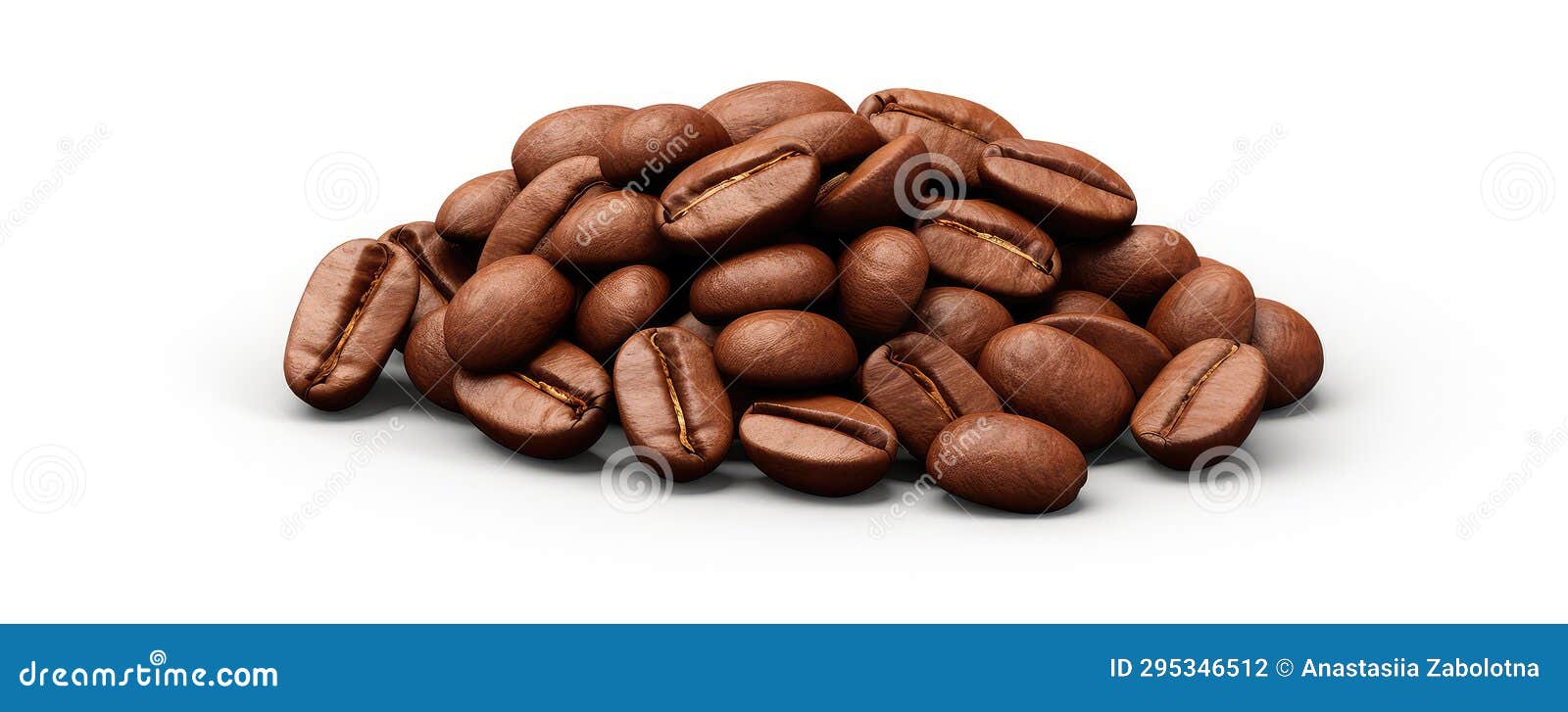 Roasted Coffee Bean Packed with Caffeine and Flavor Stock Illustration