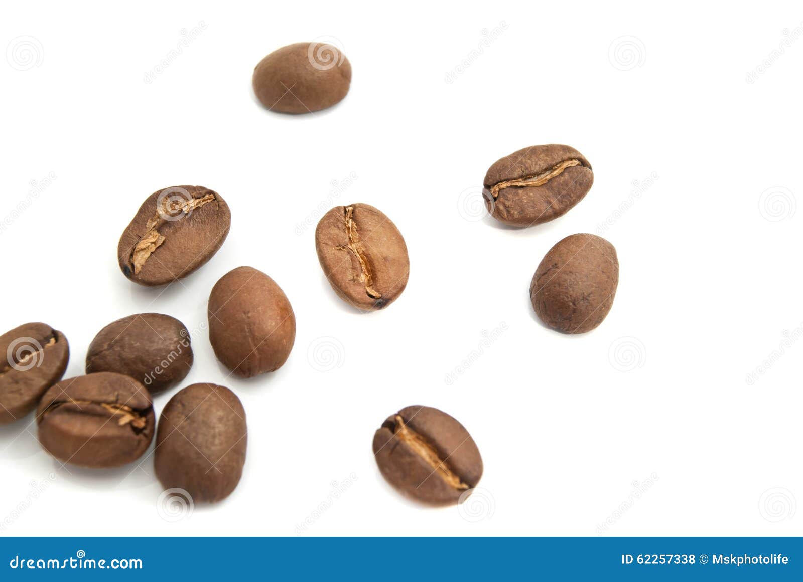 Roasted coffee beans stock photo. Image of aroma, seed - 62257338