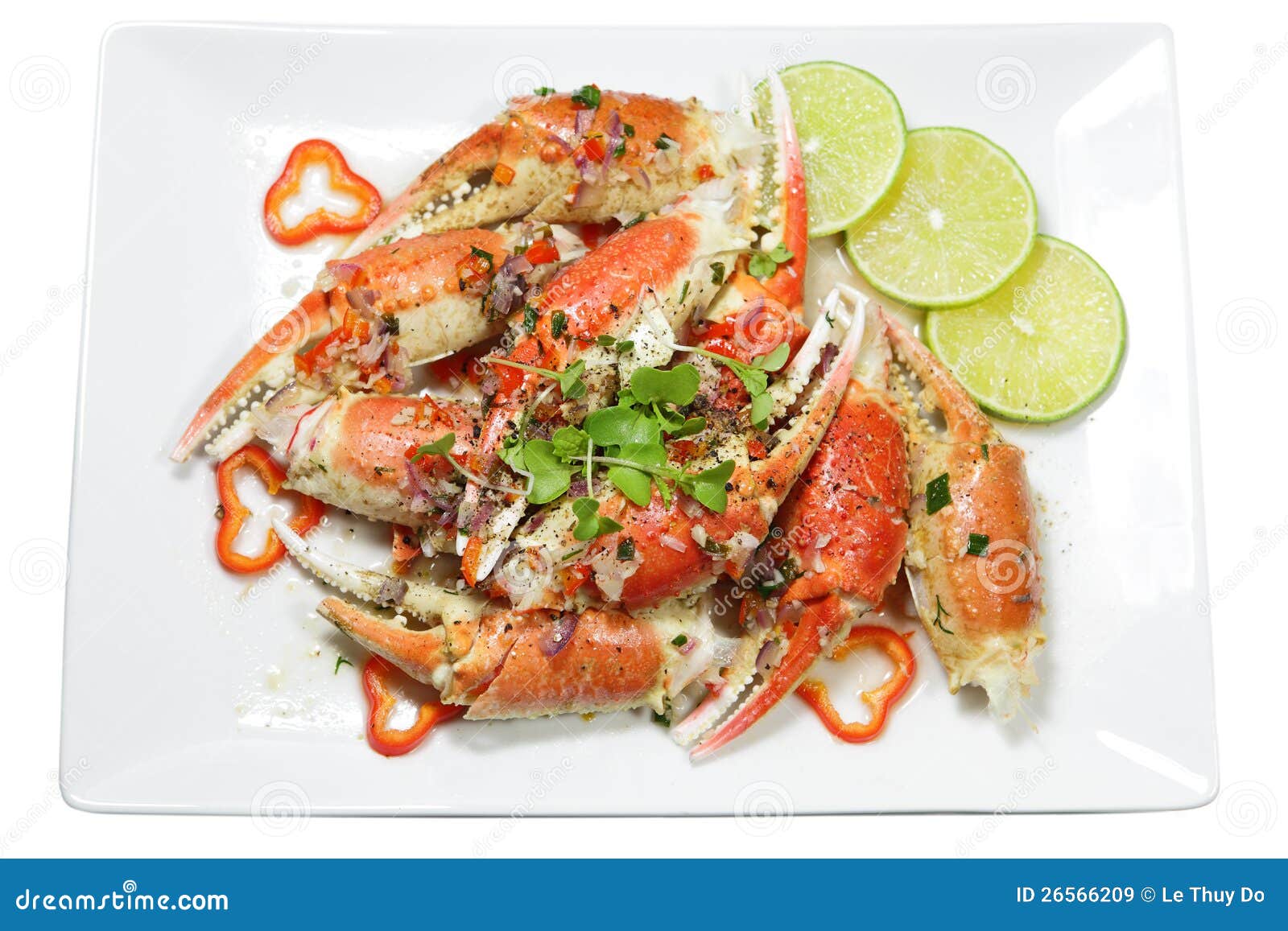 Roasted Crab stock image. Image of food, mustard, legs 26566209