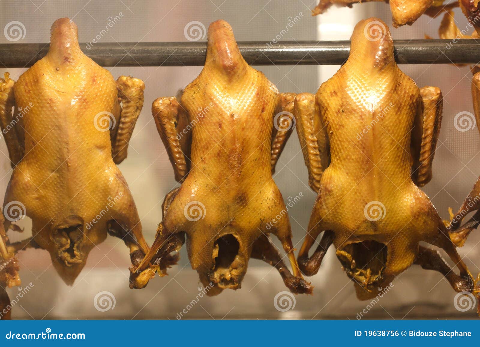 Roasted duck stock photo. Image of asia, yellow, bangkok - 19638756