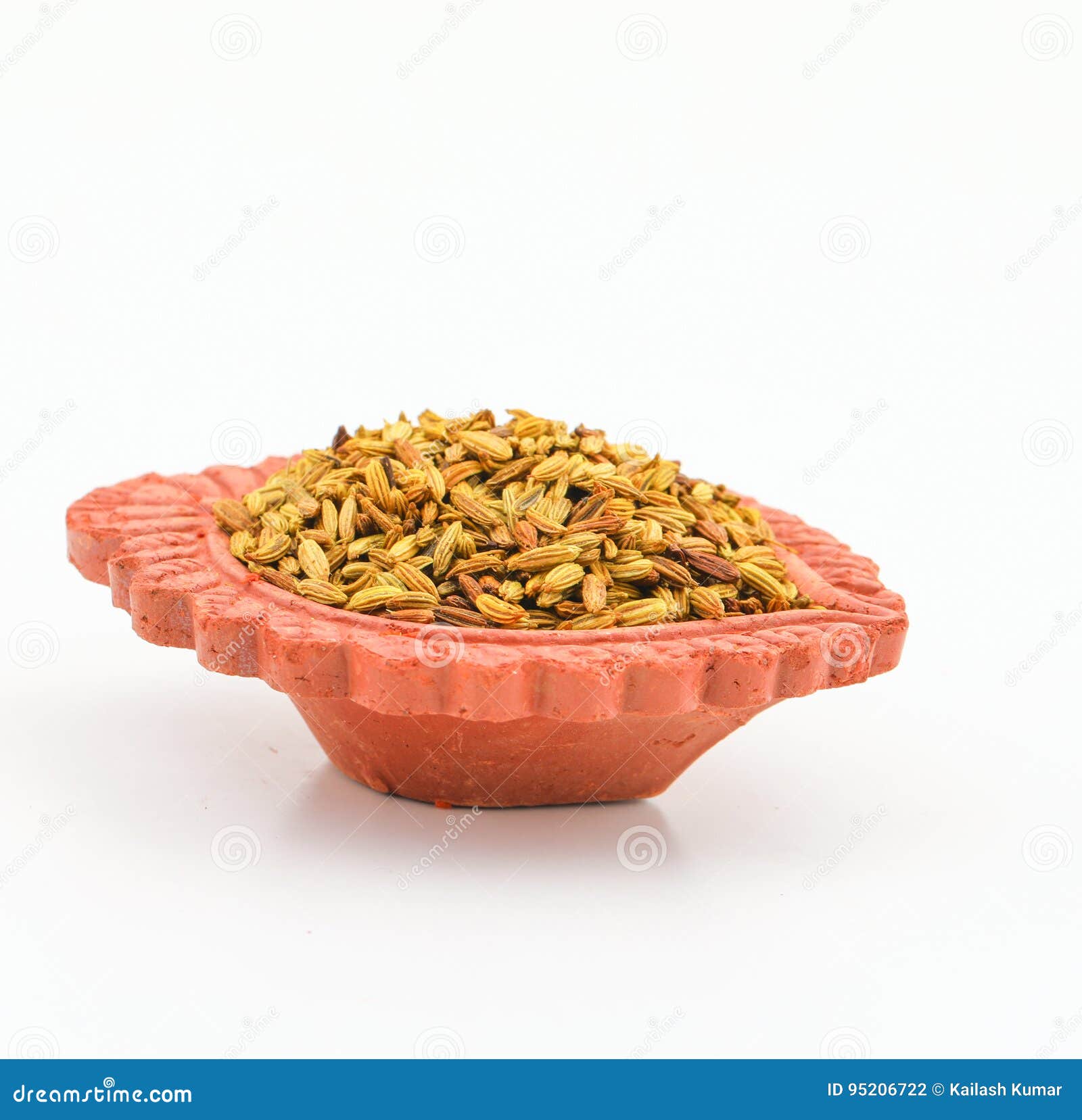 Roasted fennel stock photo. Image of isolated, seeds 95206722