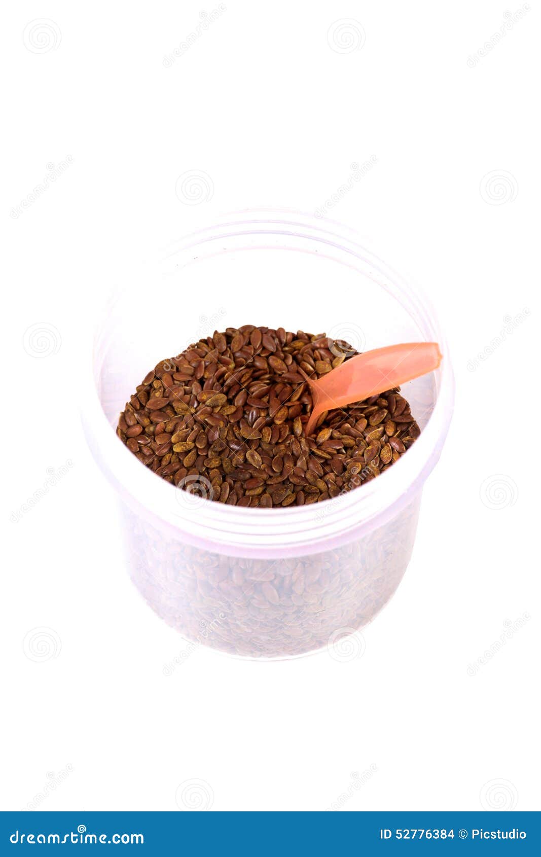 Roasted flax seeds stock photo. Image of healthy, inggredient 52776384