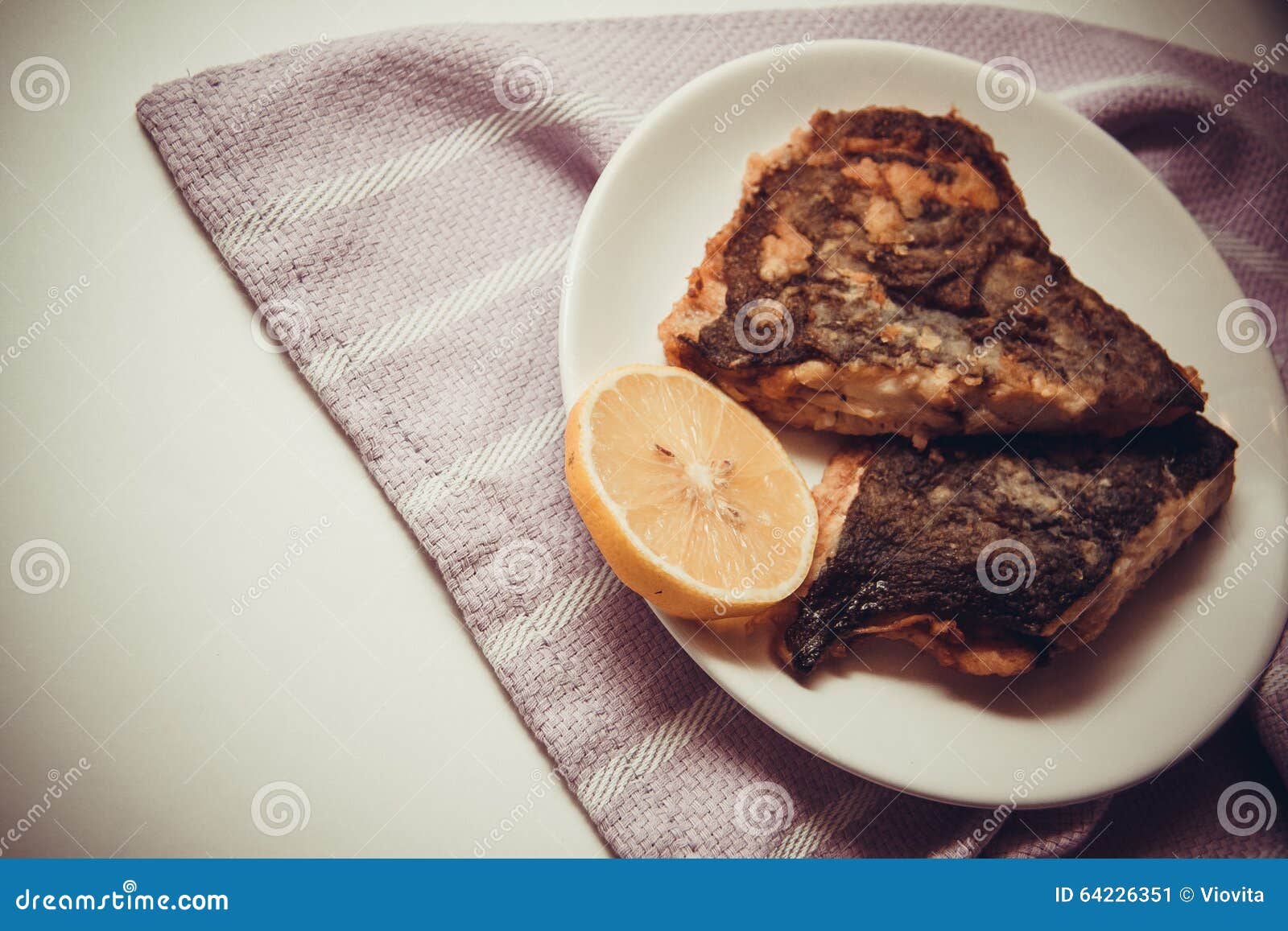 Roasted flounder stock image. Image of meal, english 64226351