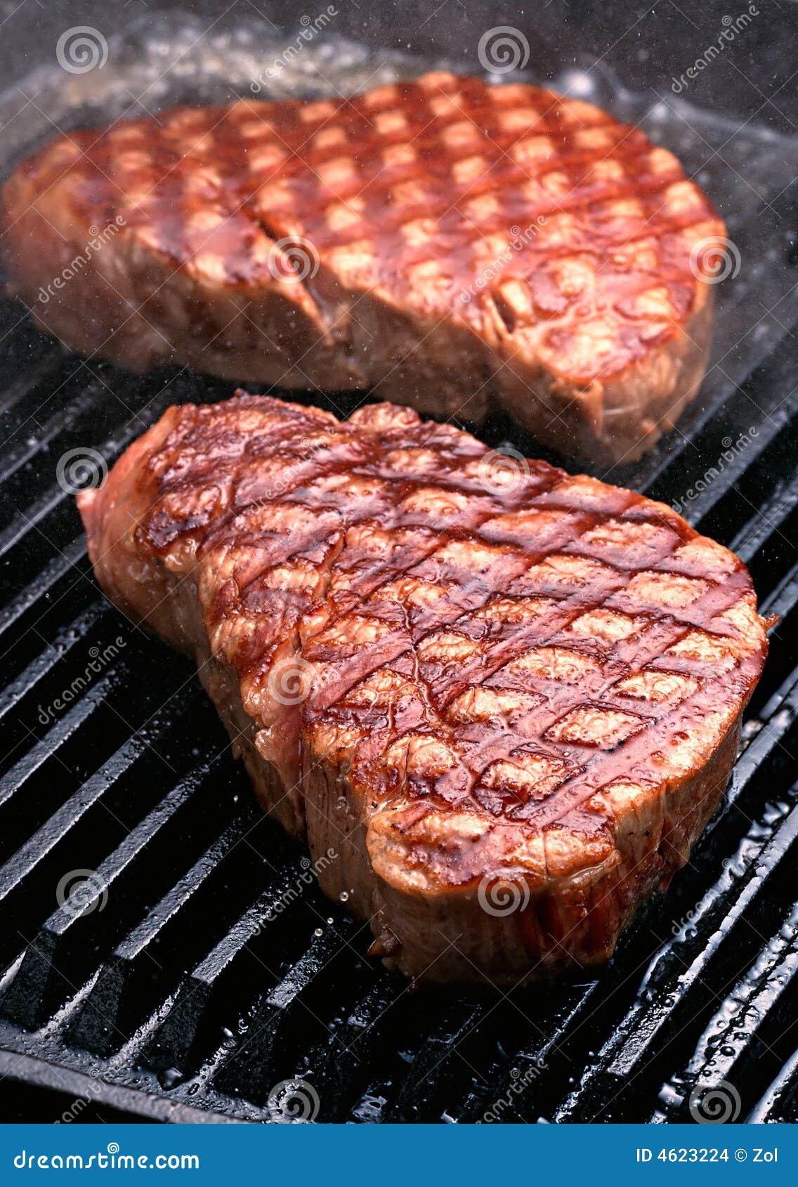 Roasted meat stock photo. Image of cutting, pork, cross 4623224