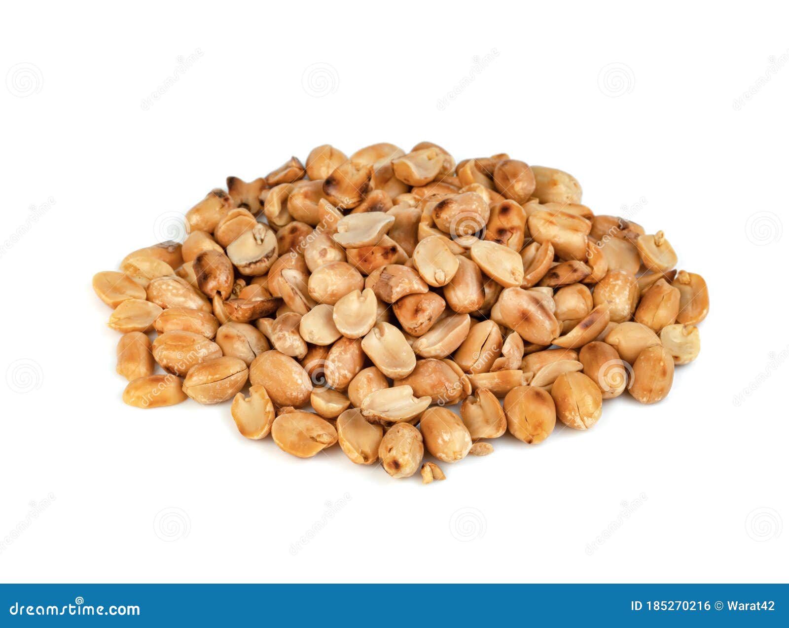Roasted Peanuts Isolated on White Background Stock Photo Image of