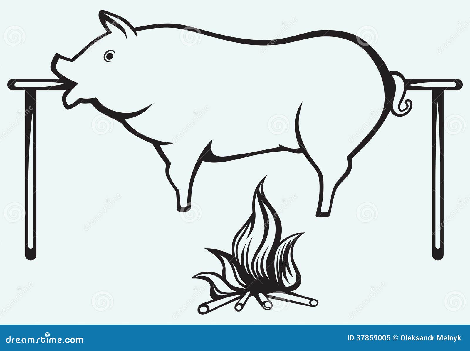 clip art for pig roast - photo #41