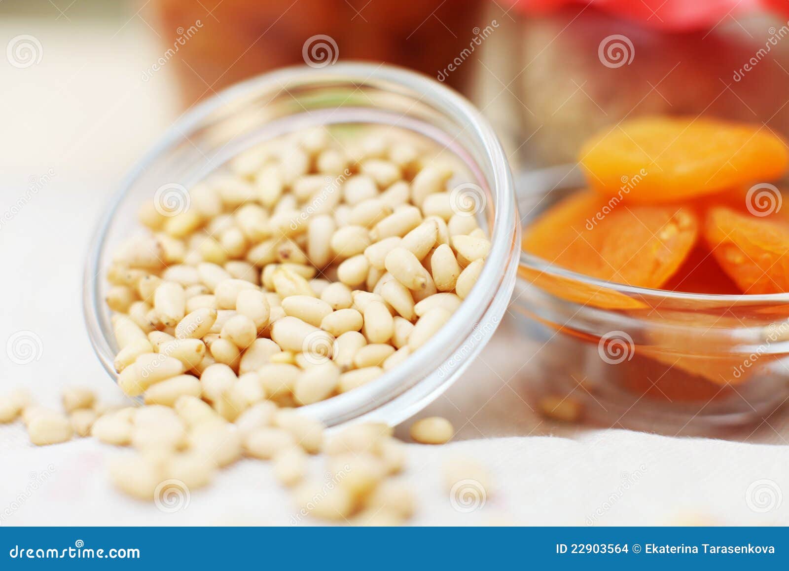 Roasted pine nuts stock photo. Image of healthy, pinea 22903564