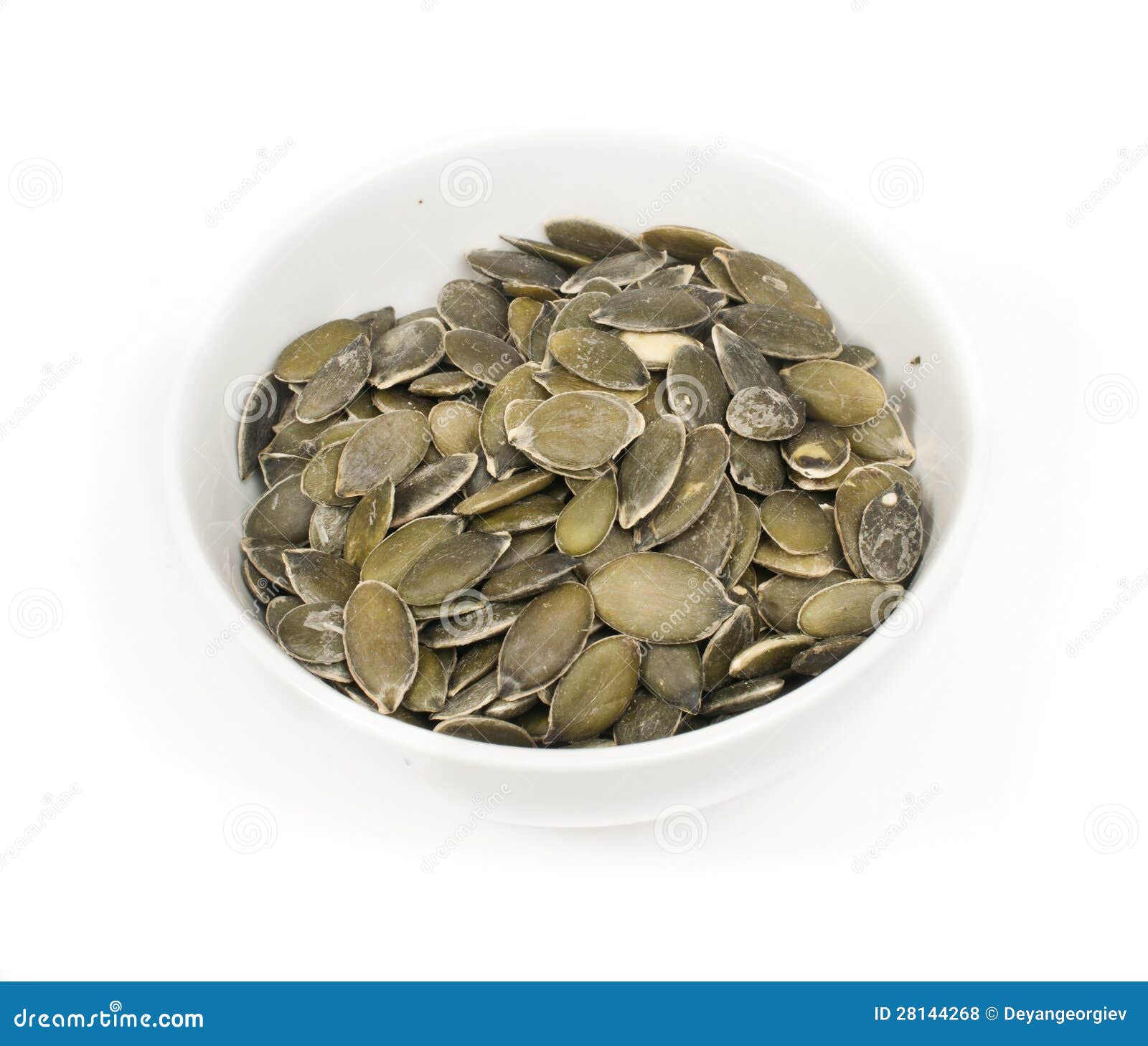 Roasted Pumpkin Shelled Seeds Stock Photo Image of fiber, isolated