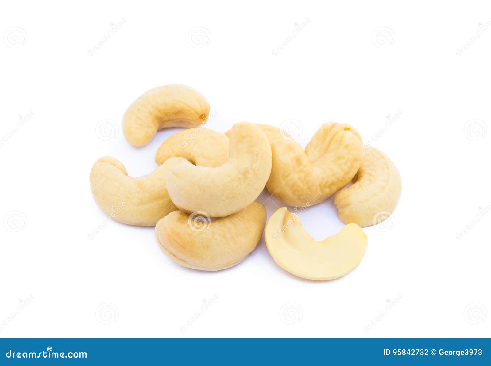 Roasted salted cashews stock photo. Image of nutrition 95842732