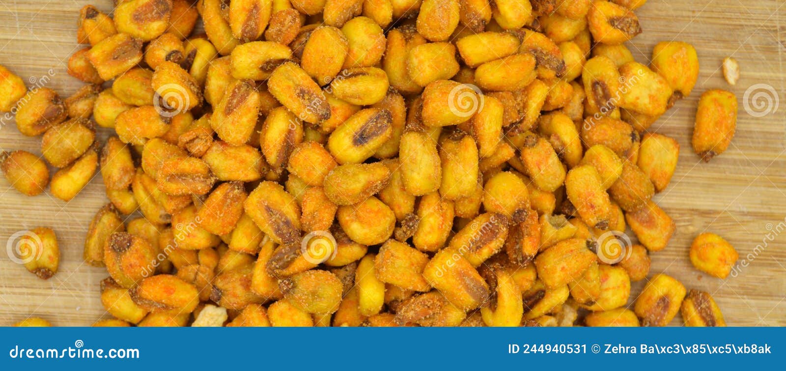 Roasted Salted Corn with Sauce Stock Image Image of edible, brown 244940531