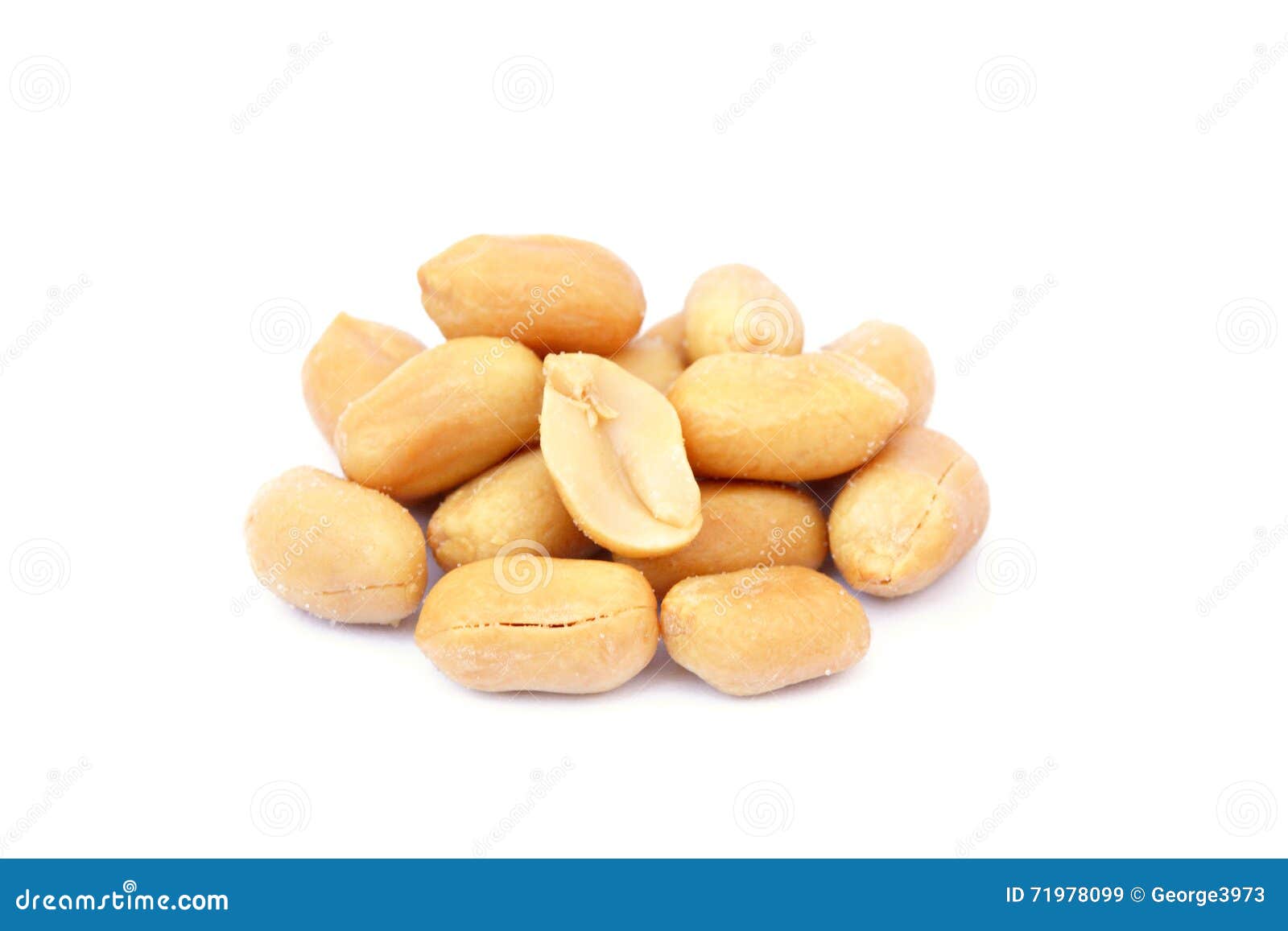 Roasted salted peanuts stock image. Image of dried, ingredient 71978099