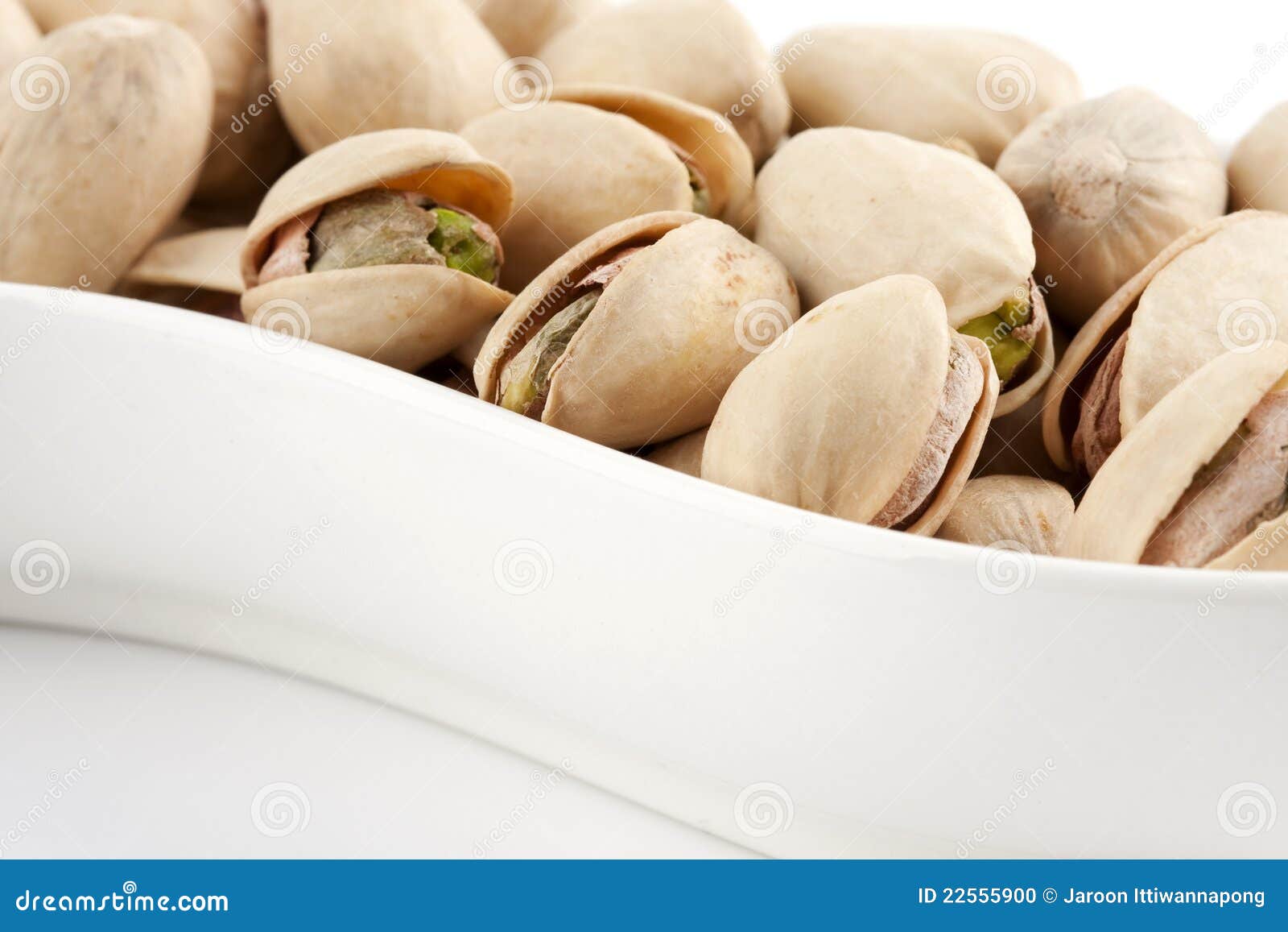 Roasted and Salted Pistachios Stock Photo Image of stack, plate 22555900