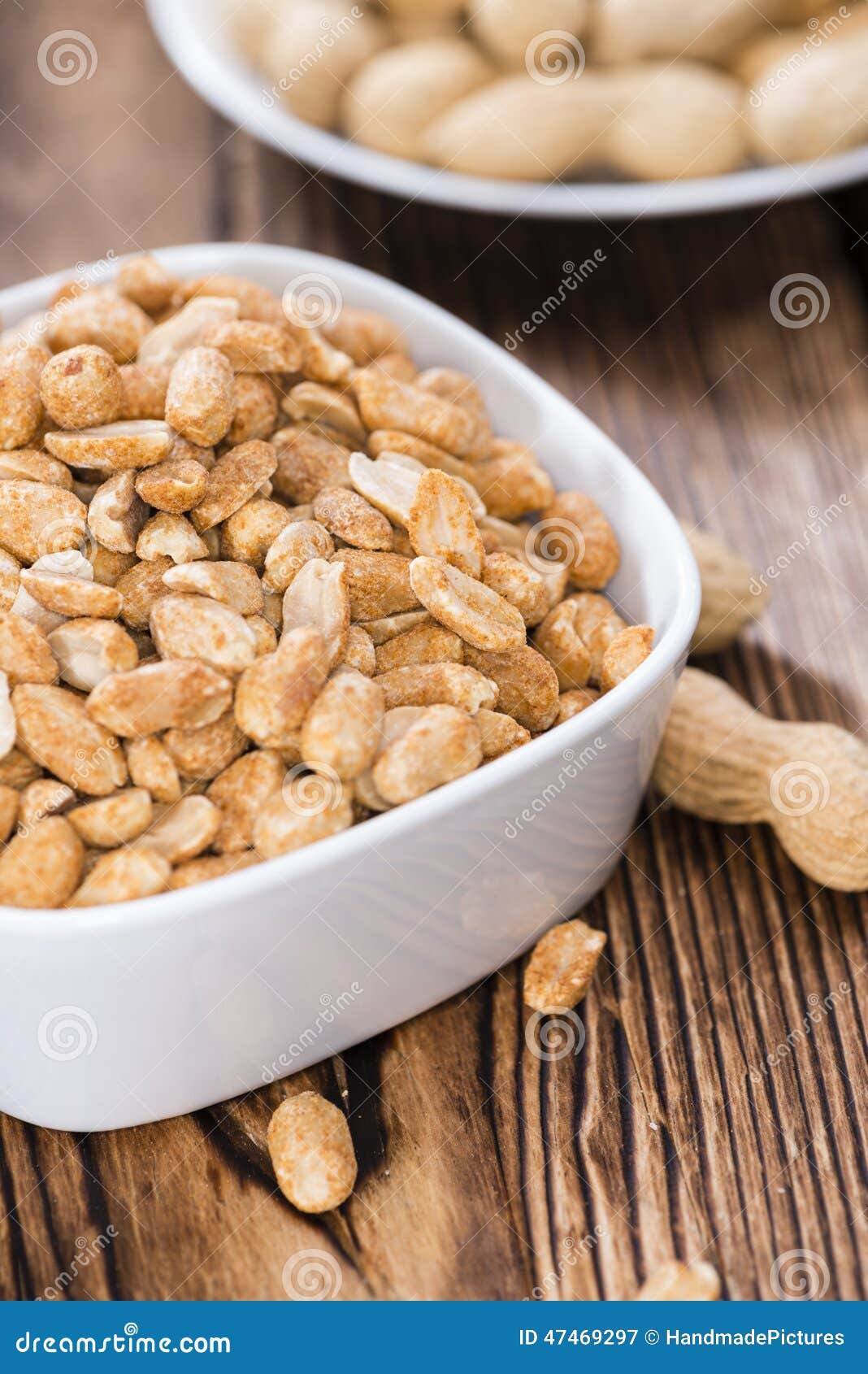 Roasted Spicy Peanuts stock image. Image of brown, edible 47469297