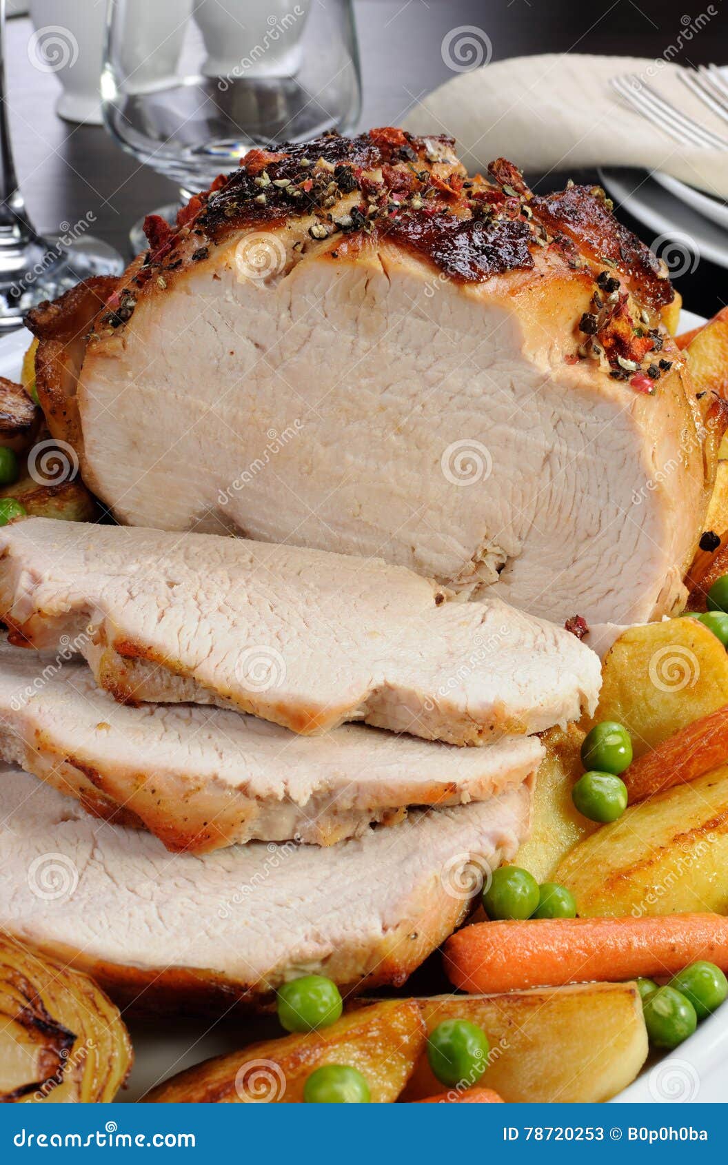 Roasted Turkey Breast Cold Cut Stock Photos Free & RoyaltyFree Stock