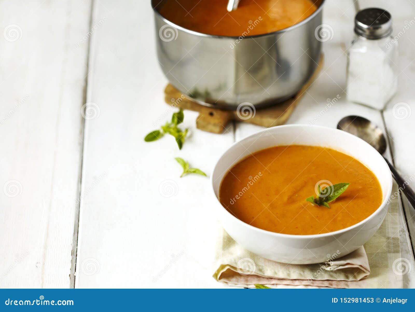 Roasted Vegetable Cream Soup. Tomato Soup Stock Image Image of eating