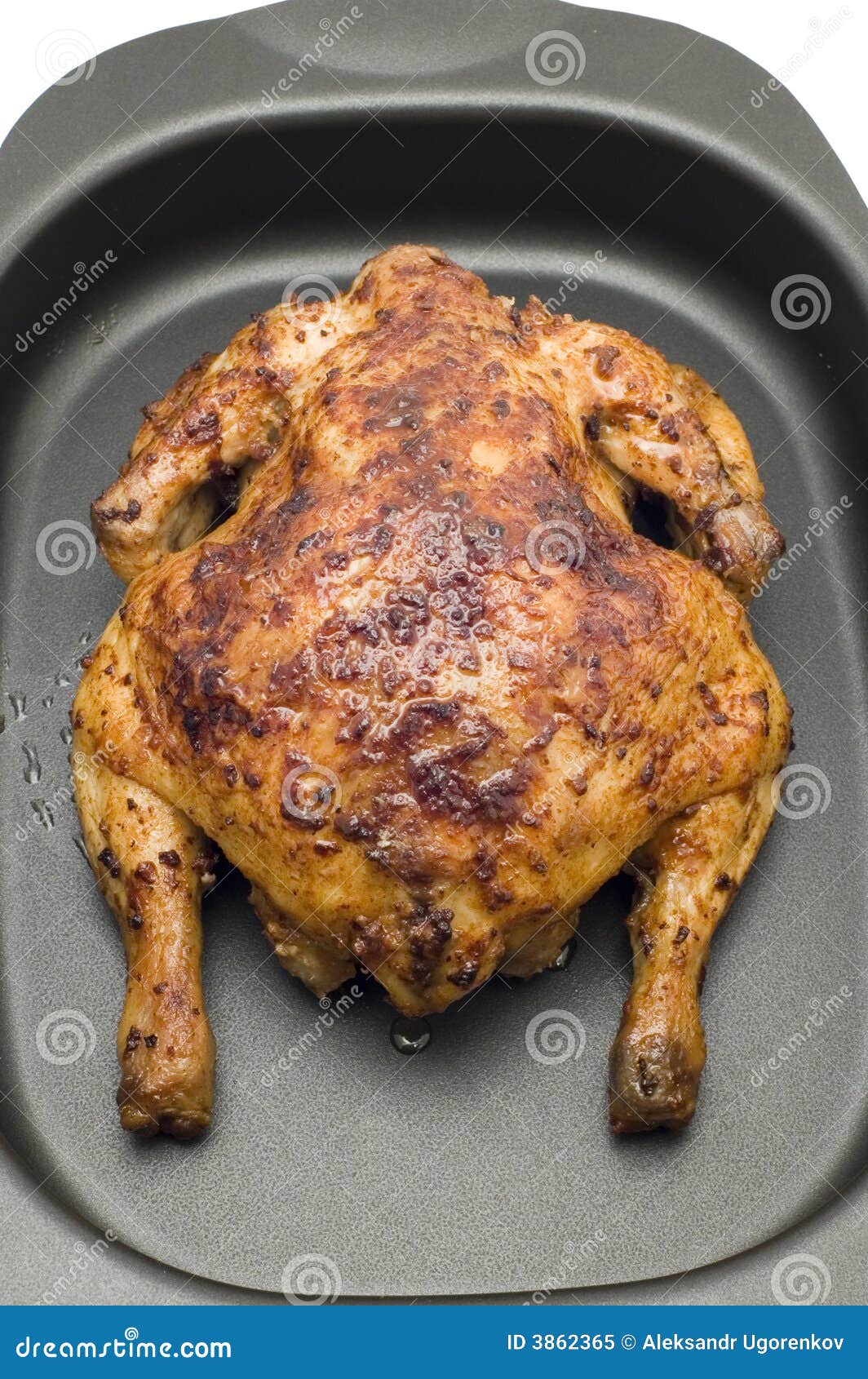 Roasting chicken stock image. Image of grilling, rooster 3862365