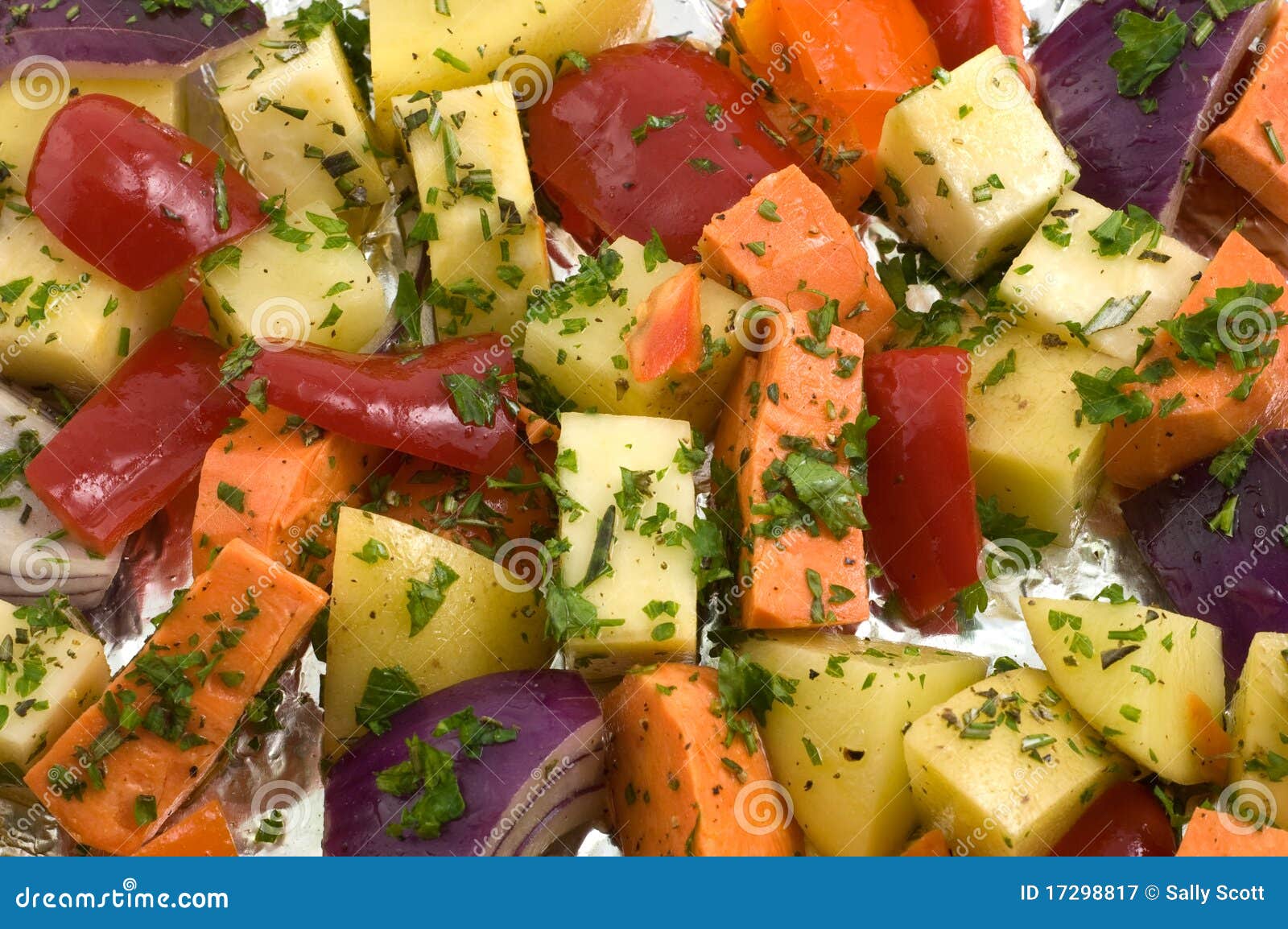 Roasting vegetables stock image. Image of vegetables 17298817