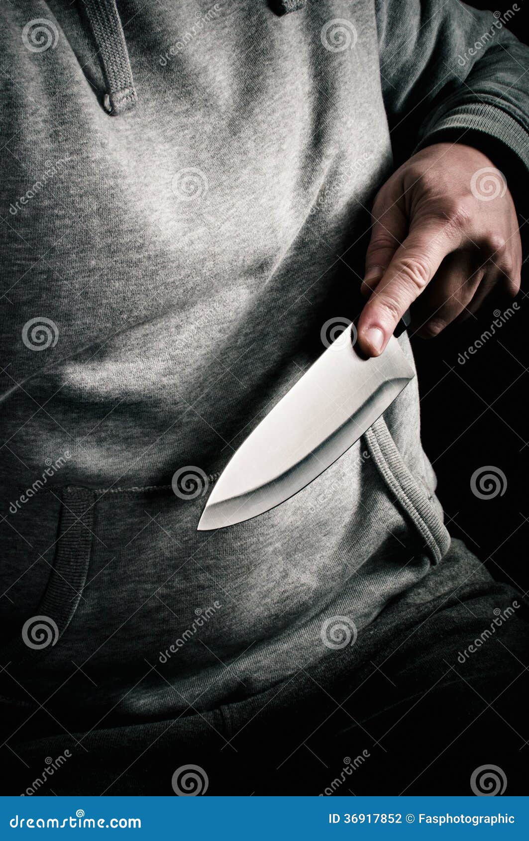 Robber Hand Thrusting a Knife Stock Photo Image of halloween, anger