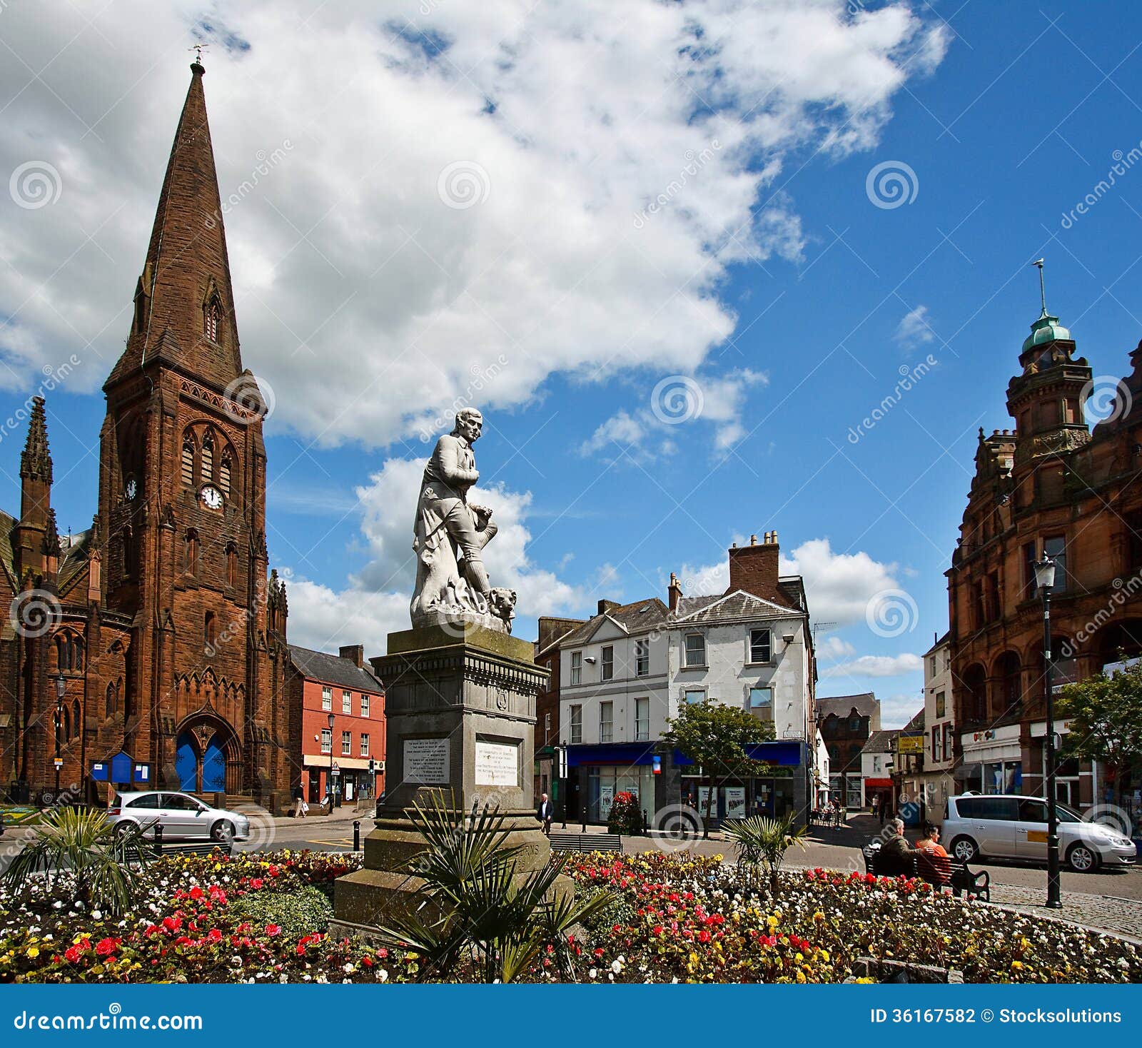 robert burns statue