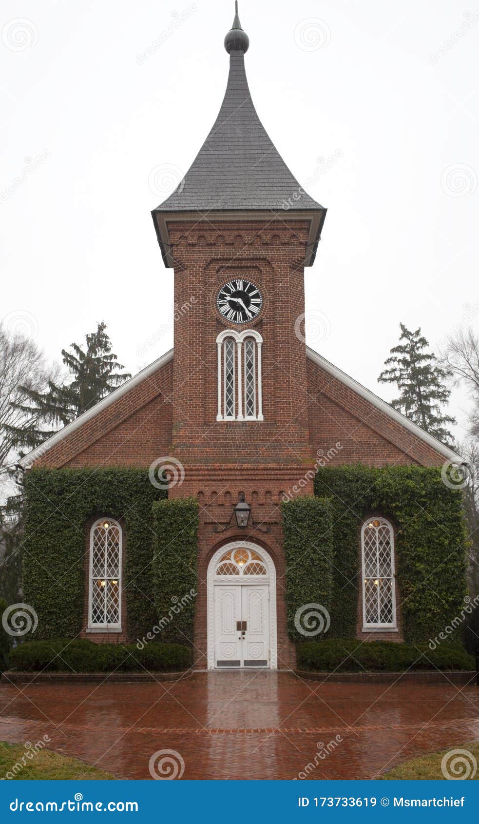 Robert E. Lee Chapel stock image. Image of exterior - 173733619