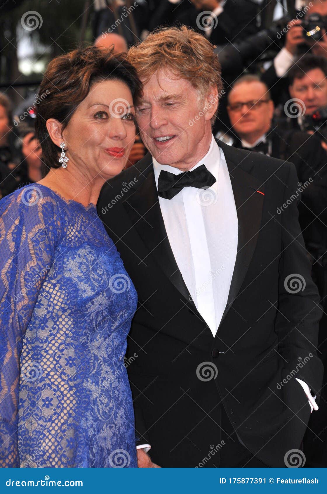 Robert Redford&sibylle Szaggars Photo éditorial Image du robert