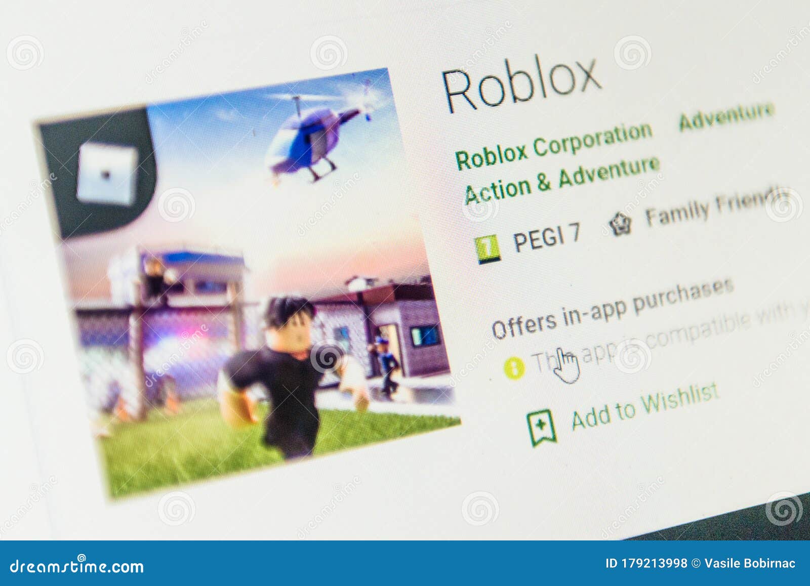 Roblox App Icon Selective Focus Editorial Stock Photo Image Of