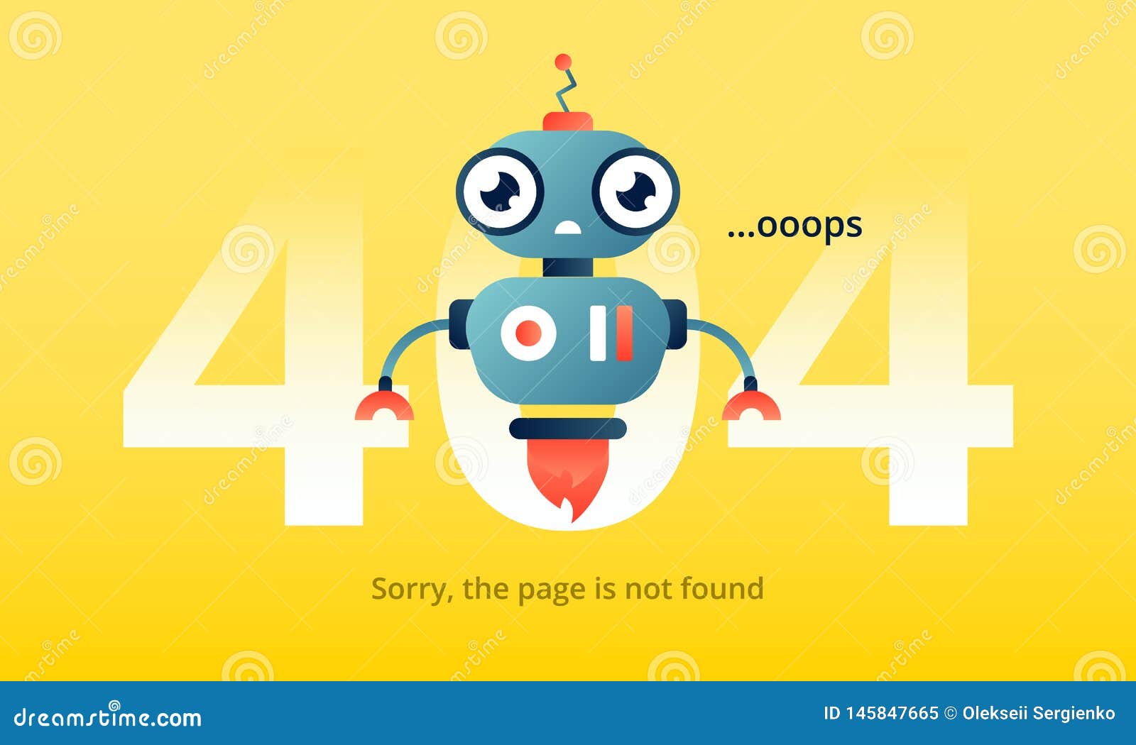 robo advisor informs amazedly about 404 error