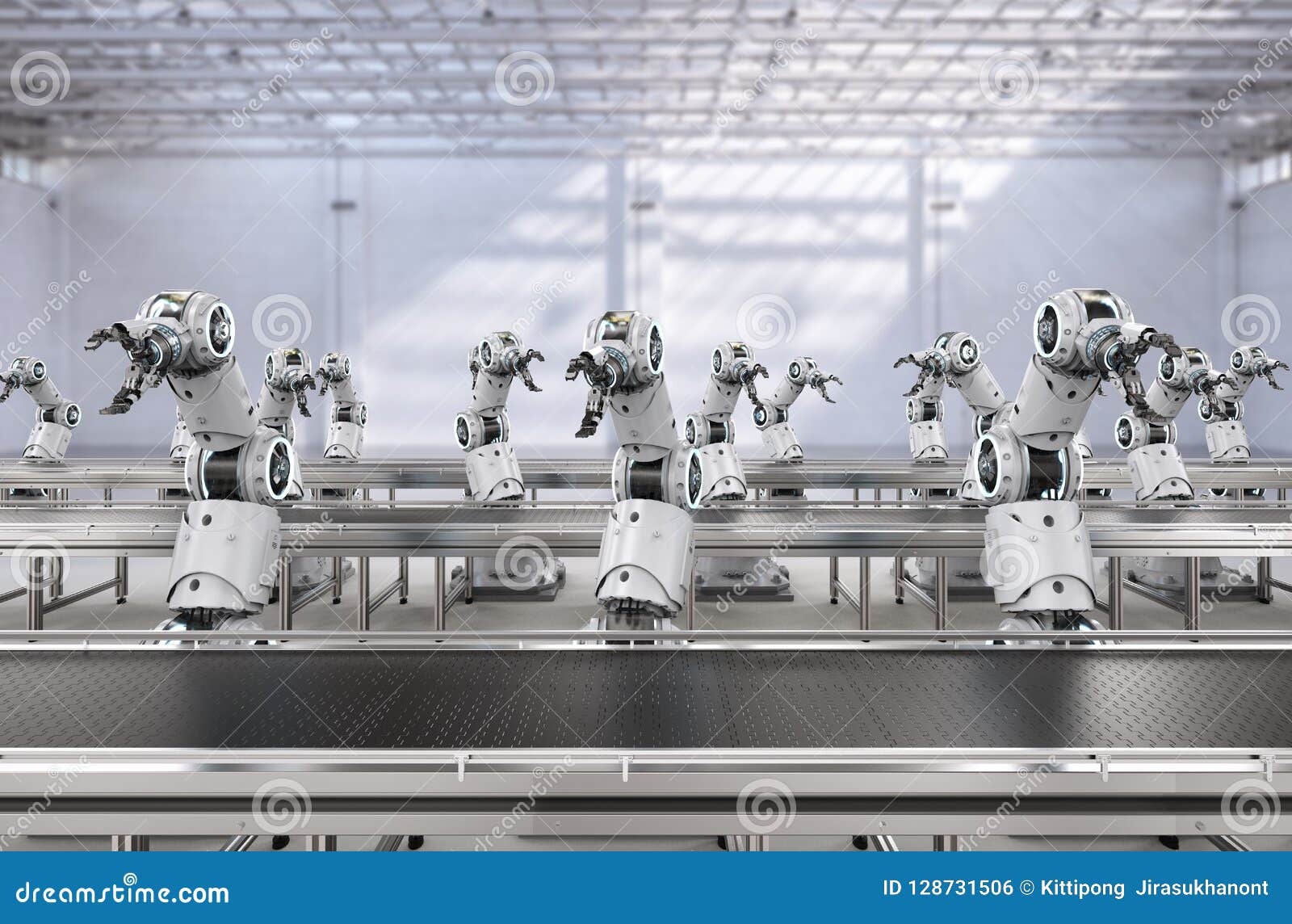 robot assembly line