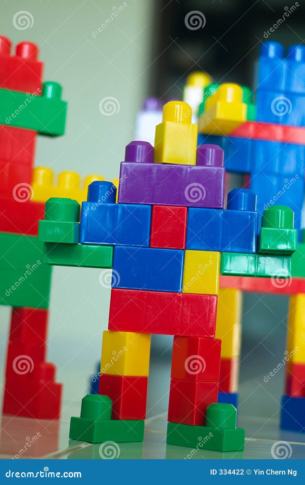 Stå sammen facet Midlertidig Robot Blocks 01 stock photo. Image of isolated, geometric - 334422