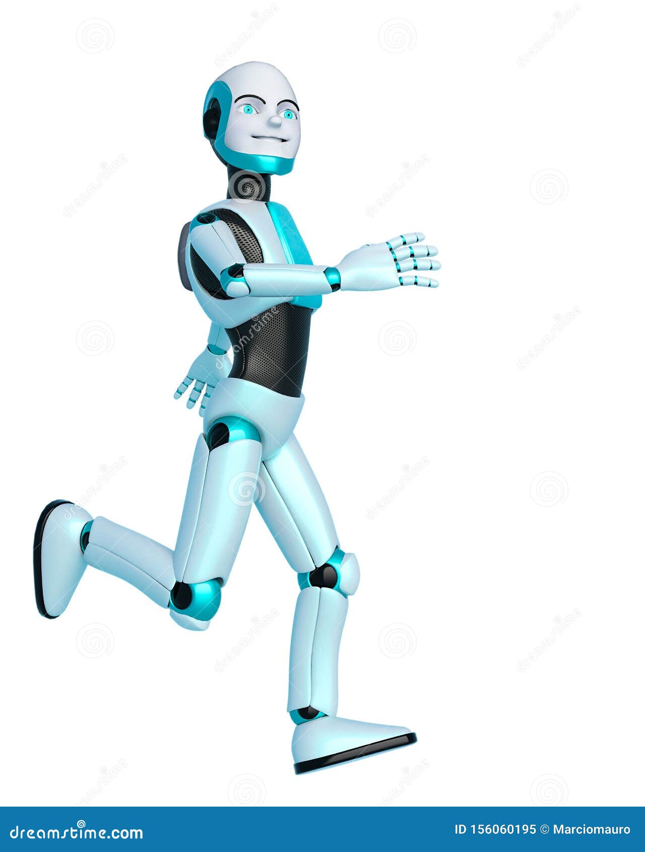 Robot boy cartoon running stock illustration. Illustration of futuristic - 156060195 Robot boy cartoon running stock illustration. Illustration of futuristic - 156060195