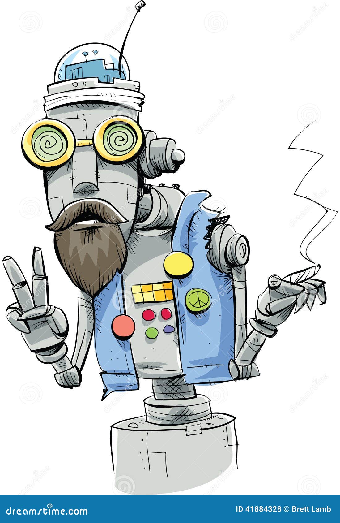 robot-hippie-smoking-joint-making-peace-sign-41884328.jpg