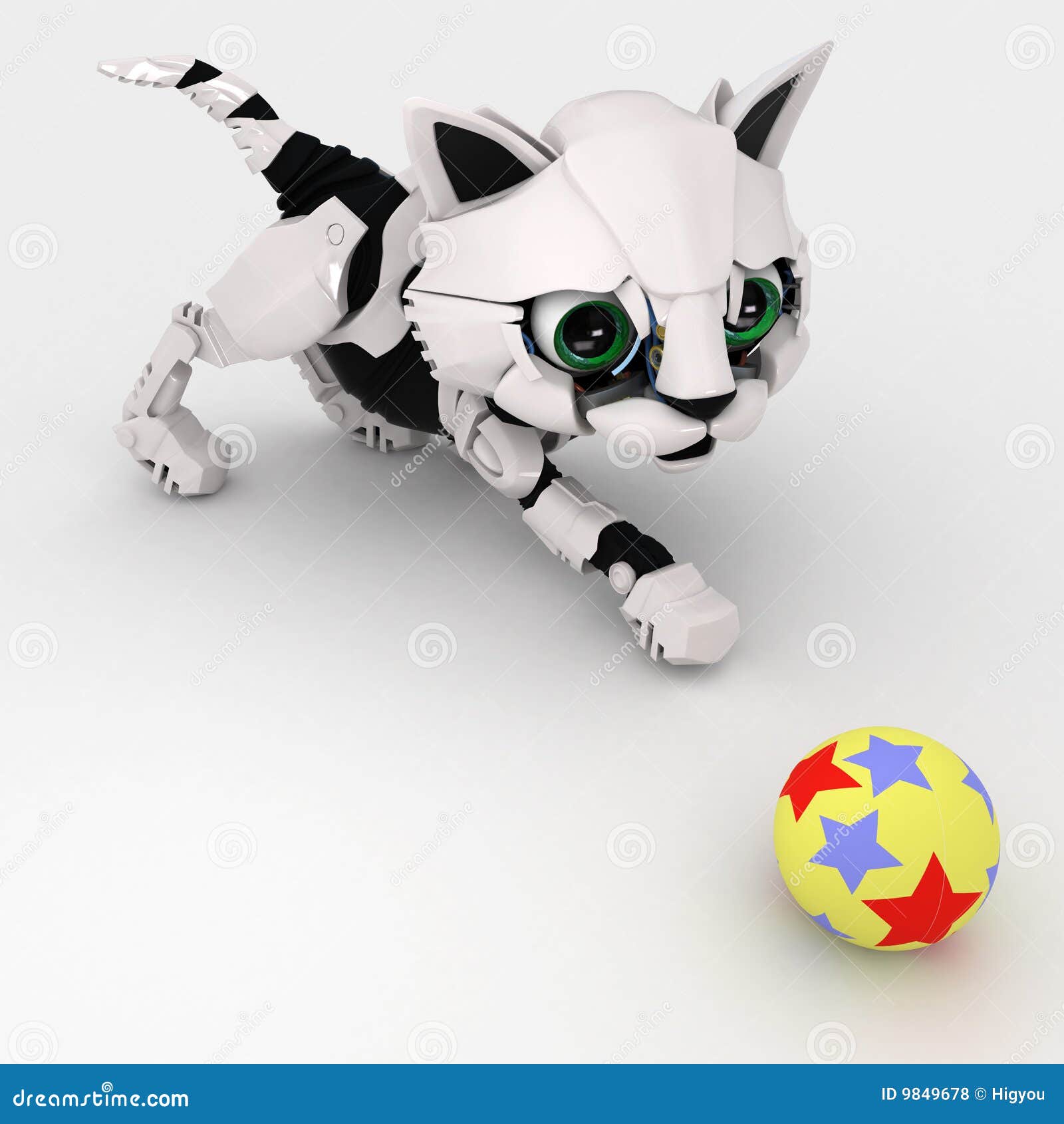 robot kitten